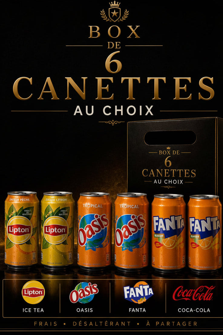 Box 6 canettes
